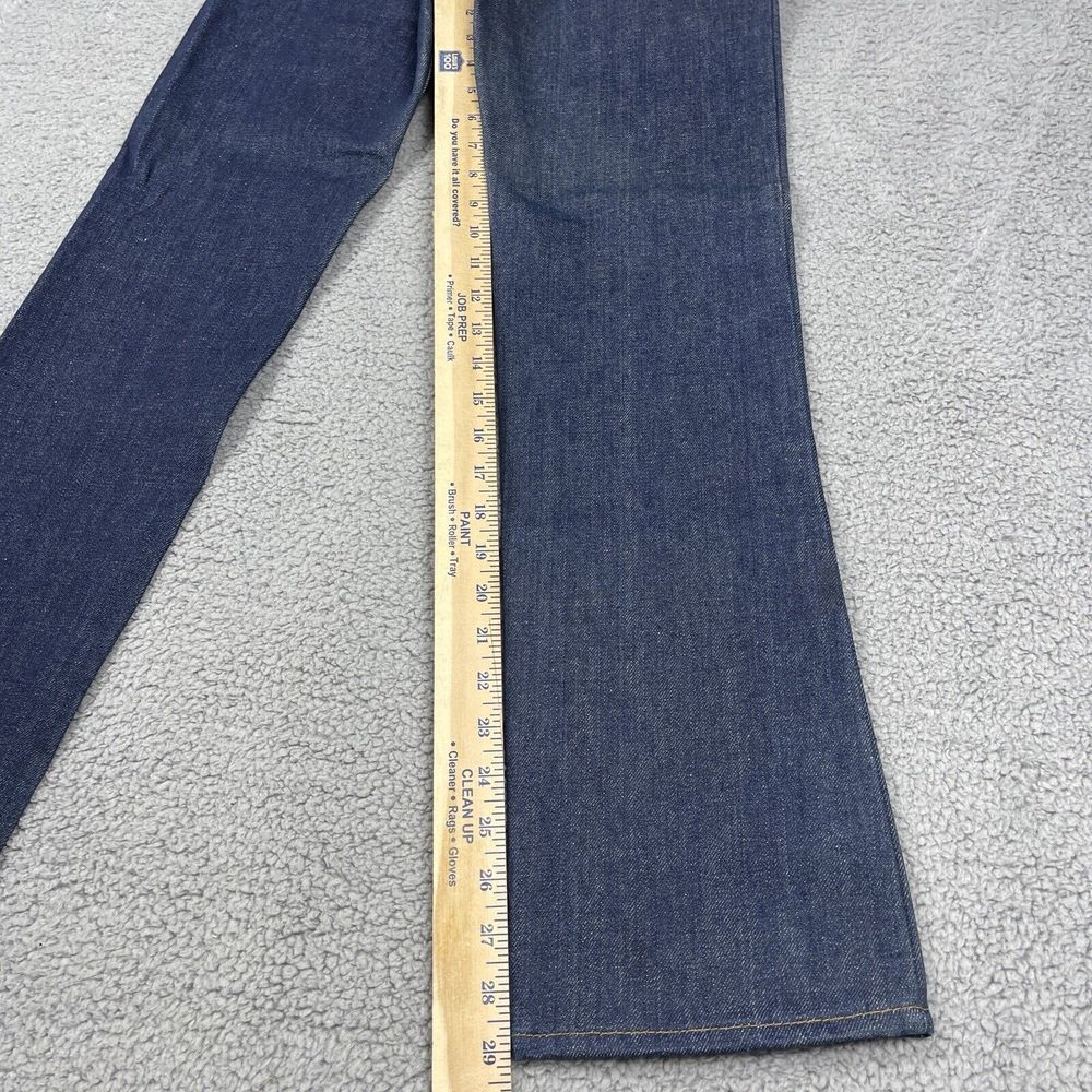 VTG Deadstock Levis Saddleman Jeans Womens 26x29 Raw Denim USA Orange Tab 80s - Picture 15 of 16